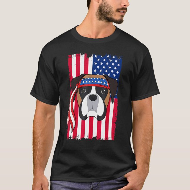 Boxer Dog 2 T-Shirt (Front)