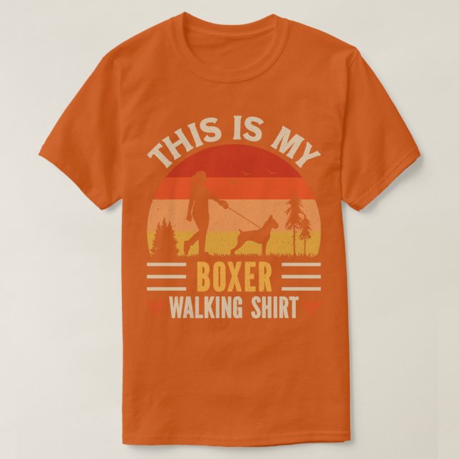 Boxer Dog 4 T-Shirt (Design Front)