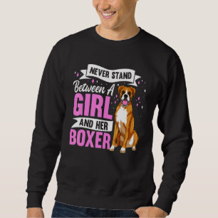 Boxer Dog Apparel Boxer Dog For Women Sweatshirt