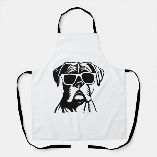 Boxer Dog Apron (Front)