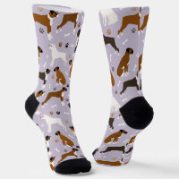 Boxer Dog Bones and Paws