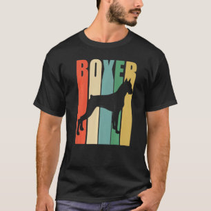Boxer Dog  Boxer Dog Retro T-Shirt