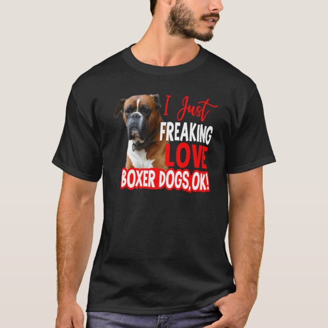 Boxer Dog  Boxer Dog T-Shirt (Front)
