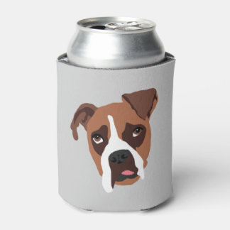 Boxer Dog Can Cooler