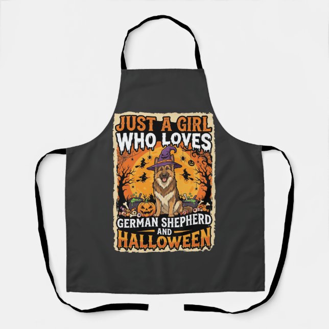 Boxer Dog Couple Happy Valentines Day Apron (Front)