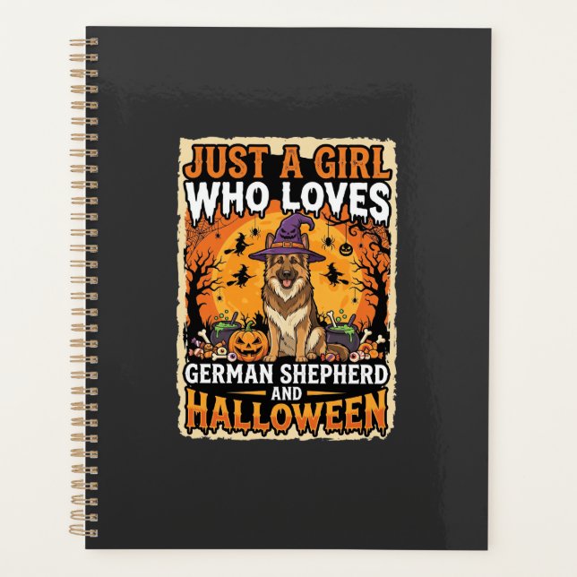 Boxer Dog Couple Happy Valentines Day Planner (Front)