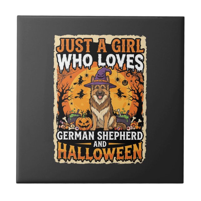 Boxer Dog Couple Happy Valentines Day Tile (Front)