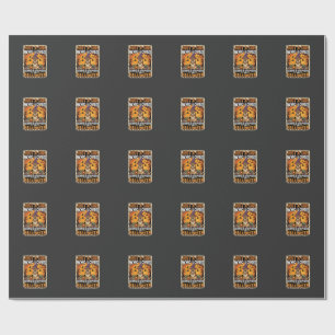 Boxer Dog Couple Happy Valentines Day Wrapping Paper