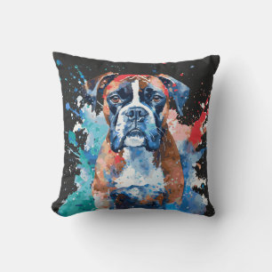 Boxer Dog Cushion