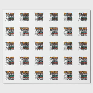 Boxer Dog Family Freedom Vintage Shirt Design_1 Wrapping Paper