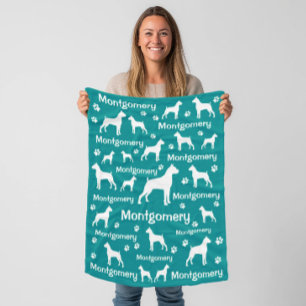 Boxer Dog Fleece Blanket – Cosy Custom Pet Gift