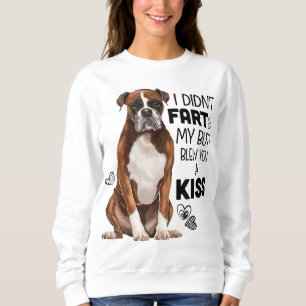 Boxer dog Funny for Dog Mum, Dog Dad, Dog Lover Gi Sweatshirt