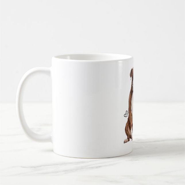 Boxer Dog gifts Coffee Mug (Left)