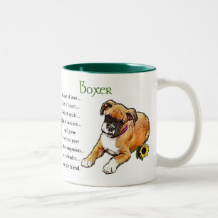 Boxer Dog Gifts Two-Tone Coffee Mug