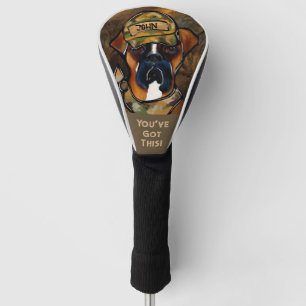 Boxer Dog Golf Head Cover