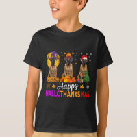 Boxer Dog Halloween Christmas Hallothanksmas