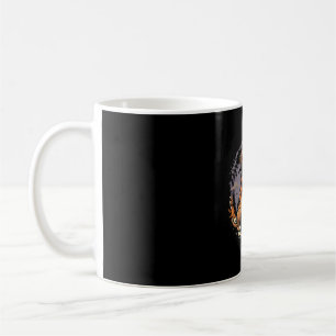 Boxer Dog Halloween Pumpkin Sublimation Coffee Mug