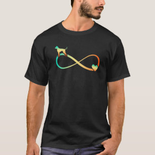 Boxer Dog Infinite Love Heart Infinity Symbol Vint T-Shirt