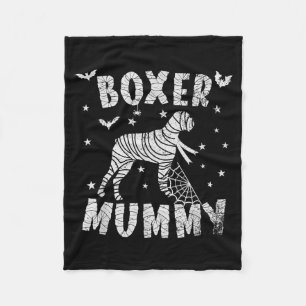 Boxer Dog Mama - Halloween Fleece Blanket
