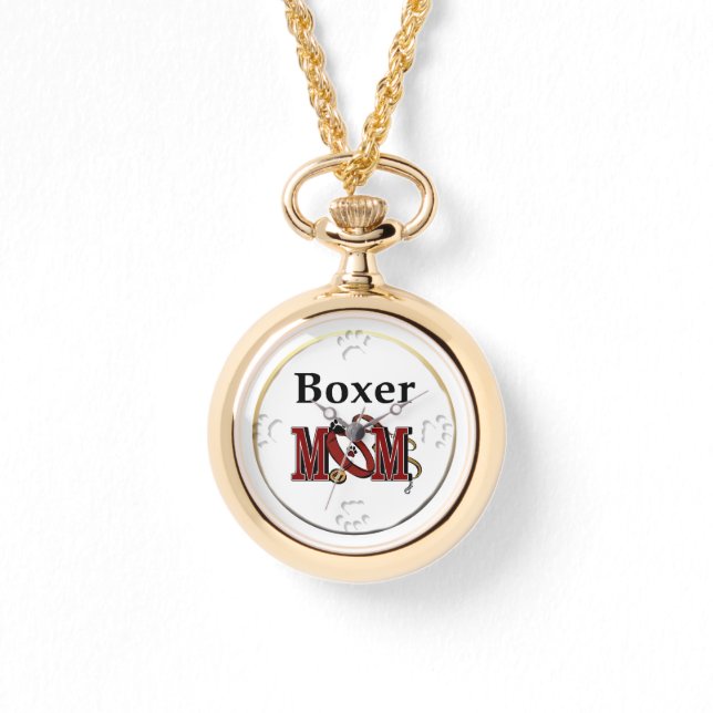 Boxer Dog MOM Watch (Front)