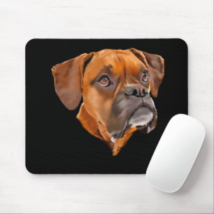 Boxer Dog Mouse Pad