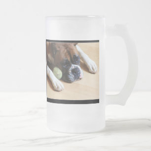 Boxer dog mug