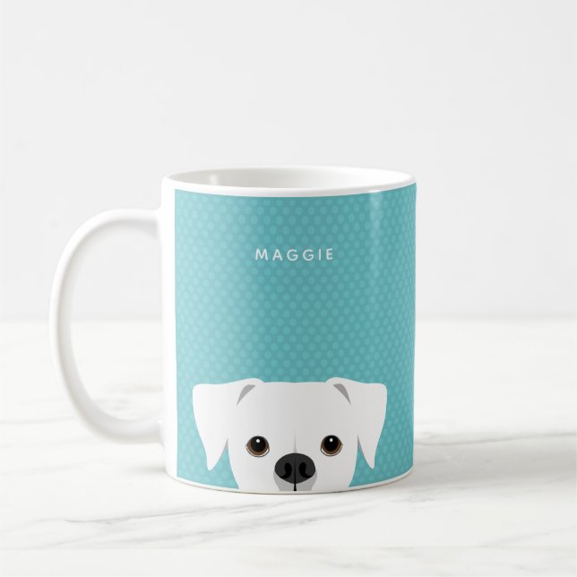 Boxer Dog Mugs (Left)