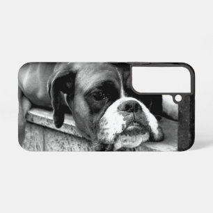 Boxer Dog On Windowsill sgcnm Samsung Galaxy Case