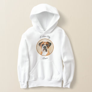 Boxer Dog Painting Uncropped Original Animal Art