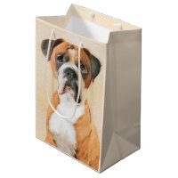 Boxer Dog Painting Uncropped Original Animal Art