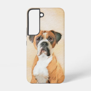 Boxer Dog Painting Uncropped Original Animal Art Samsung Galaxy Case