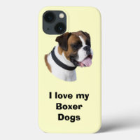 Boxer dog portrait photo