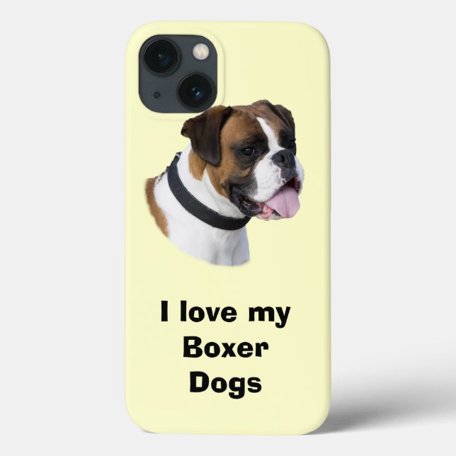 Boxer dog portrait photo Case-Mate iPhone case (Back)