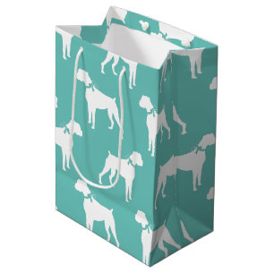 Boxer Dog Puppy Medium Gift Bag