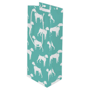 Boxer Dog Puppy Wine Gift Bag