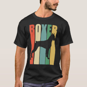 Boxer Dog Retro T-Shirt