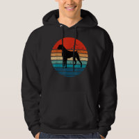 Boxer Dog Retro Vintage 70s 80s Silhouette Breed G