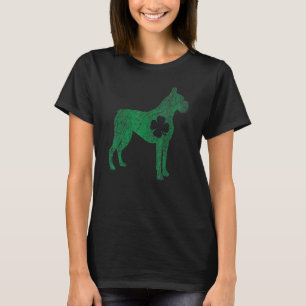Boxer Dog Shamrock St Patrick's Day Saint Paddy's  T-Shirt