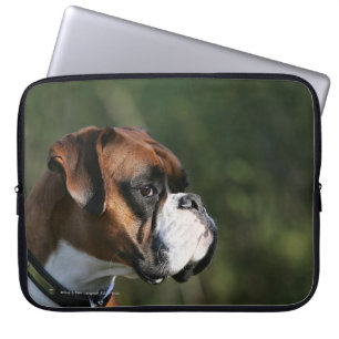 Boxer Dog Side Profile Laptop Sleeve