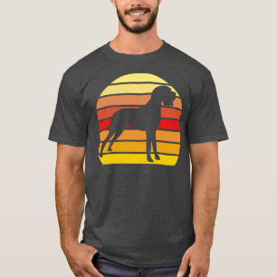 Boxer Dog Silhouette  T-Shirt