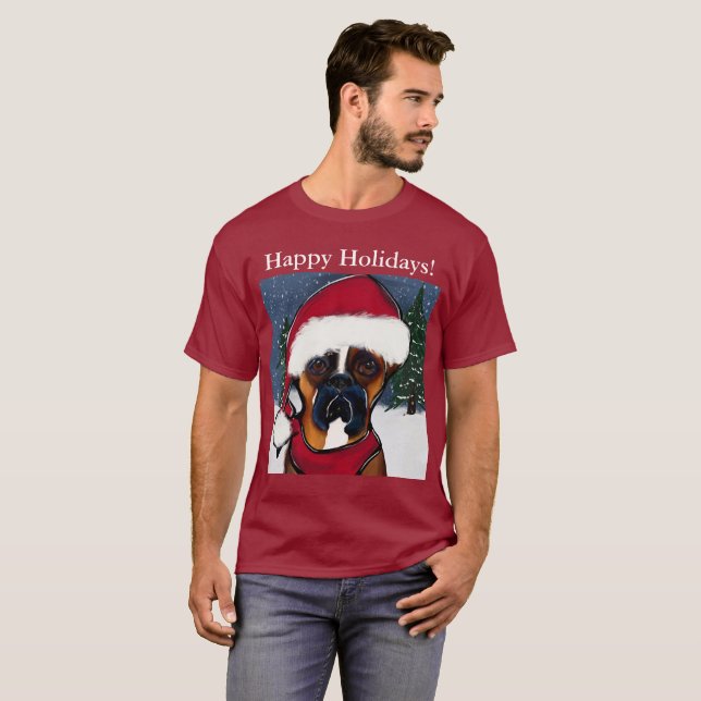 Boxer Dog T-Shirt (Front Full)