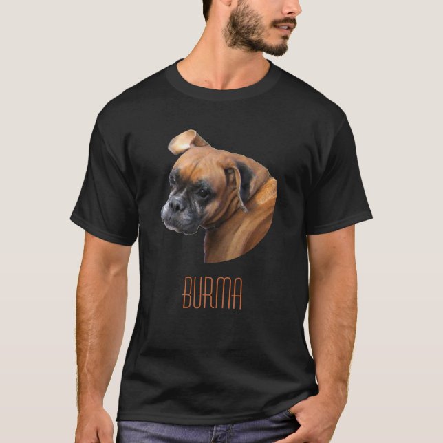 Boxer Dog T-shirt (Front)