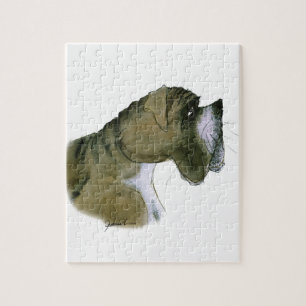 boxer dog, tony fernandes jigsaw puzzle