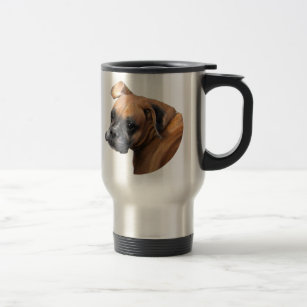 Boxer Dog Travelling Mug