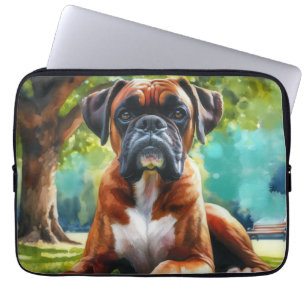 Boxer Dog🐾Wiggle Butts & Tail Wags Laptop Sleeve