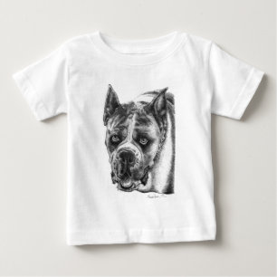 Boxer Drawing Baby T-Shirt