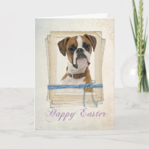 Boxer Easter Card