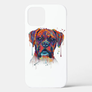 Boxer Face Phonecase, Ipadcase | Dog Lovers iPhone 12 Pro Case