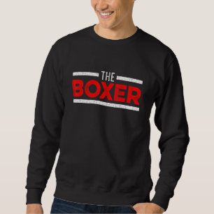 Boxer Fighter Boxing Gloves Match Martial Arts Mma Sweatshirt