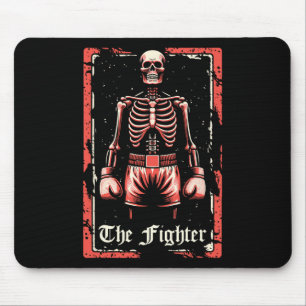 Boxer Fighter - Sparring Gloves Boxing Skeleton Ta Mouse Pad